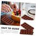 ABOOFAN 2pcs Chocolate Molds Chocolate Bars Silicone Chocolate Silicone Candy DIY Baking Kids Ice Cream Playset Cookie Baking Form Fondant Baking Cake Kids Suit Child Chocolate Stick Crown 21.00X10.50X2.00CM As Shown - Buy Online on GoSupps.com