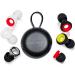 Comfortable & Effective Noise Canceling Earplugs for Sleeping, Snoring, Concerts - White - Buy Online on GoSupps.com