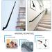 Stair Handrail for Walls Indoor Outdoor Staircase Banister Railing Support Rod with Wrought Iron Brackets and Metal Screws Black Square Tube Safety Hand Rail (Size : 1ft/30cm) 4.6ft/140cm - Buy Online on GoSupps.com