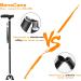 BeneCane Adjustable Walking Cane with LED Light - Lightweight Portable Mobility Aid for Men, Women, Seniors - Comfortable Handle - Pink - Buy Online on GoSupps.com