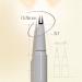 DENGWANG Double Tip Lower Eyelash Pencil Two Prong Eyeliner Lower Eyelash Pen Waterproof Liquid Eyeliner Pen Super Slim Eye Liner Waterproof Eyeliner Pencil Smudge Proof (2PCS Brown+2PCS Black) - Buy Online on GoSupps.com