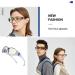 Blue Light Blocking Glasses - AHT Transparent Light Blue Computer Glasses | Fit Over Blue Blocker for Screen Protection - Buy Online on GoSupps.com