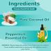 Lucery-T yer 237ml Oil Pulling - Natural Coconut & Peppermint Oil for Fresh Breath Tooth Whitening & Healthy Gums | 100% Organic Oral Care - Buy Online on GoSupps.com