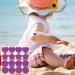UV Detecting Patches UV Detection Reminder Waterproof UV Sticker Color Changing UV Stickers Sunscreen Testing Stickers Beach UV Test Patch Swimming UV Detector - Buy Online on GoSupps.com