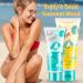 Advance Face Sunscreens SPF 45 + Aloe Vera Gel Repair After Sun Skin Face Suncream Factor 45 Face Repair Redness Skin Non-Greasy Lightweight Deep Hydration UVA/UVB Protection Sooth Waterproof - Buy Online on GoSupps.com