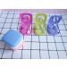 HAMIYELL Contact Lens Case with Mirror - Lightweight & Portable 6 Pack for Travel | Secure & Stylish Storage Solutions - Buy Online on GoSupps.com