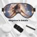 Soft Celestial Dance Eye Mask - Adjustable Breathable Light Blocking & Double-Sided for Ideal Sleep - Buy Online on GoSupps.com