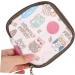 Lurrose 2-St Pad Storage Bag | Silent Pillow Holder & Tea Towels Pocket | Ideal for Period Travel | Women's Bandages | Laminated Cotton Organizer - Buy Online on GoSupps.com
