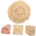 Angoily 15 Pcs Bath Cleaning Sponge Set - Portable Natural Loofah & Sisal Scrubber for Body - Travel-Friendly Bath Balls - Buy Online on GoSupps.com