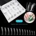 Vnjaoi 120 Pcs Poly Extension Gel Dual Nail Forms with Scale Builder Coffin Nail Molds - Ballet Dual Nail Forms Set for Manicure and Nail Art Design - Buy Online on GoSupps.com
