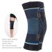 Sports Knee Brace | Nylon Compression Knee Sleeve & Adjustable Strap | Running & Fitness Support (S - Buy Online on GoSupps.com