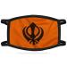 YNR Face Mask Washable Breathable Reusable Adult Mouth Protection Cover Shield Design Country Sikh