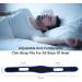 Adjustable Anti Snoring Chin Strap - Improve Sleep Quality for Men and Women - Blue - Buy Online on GoSupps.com