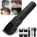 Cordless Rechargeable Hair Clippers - 8-Piece Electric Hair Trimmer Kit | Perfect Valentine's Day Gift for Him | Family Haircuts at Home - Buy Online on GoSupps.com