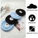 Adjustable Cat & Dog Cone Collar | Post-Surgery Recovery & Anti-Lick | Soft Polyester | Pack of One (S Black) - Buy Online on GoSupps.com