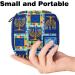 Jewish Hanukkah Festival Napkin Storage Bag | Portable Menstrual Pad & Cup Bag for Women & Teens | Zippered Design - Buy Online on GoSupps.com