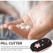 Premium Stainless Steel Pill Splitter | Portable Waterproof Tablet Cutter for Accurate Dosage | Rust Resistant & Easy to Use | 3.27x2.17 Inch - Buy Now - Buy Online on GoSupps.com