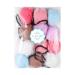 Lurrose 12Pcs Fluffy Ball Hair Ties for Toddler Girls - Elastic Pom Pom Ponytail Holders in 6 Colors - Buy Online on GoSupps.com