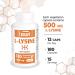 Buy Supersmart L-Lysine 6000mg - High Strength Essential Amino Acid Supplement | Non-GMO Gluten Free 180 Vegetarian Capsules - International Shipping Available - Buy Online on GoSupps.com