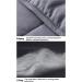 Premium Cotton Weighted Blanket - Breathable Heavy Gravity Blanket for Adults & Kids - Natural Sleep Aid for Autism & Insomnia - Stress Reduction in Glass Pearl Gray (43x63 7lbs) - Buy Online on GoSupps.com