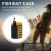 AMFRAR 6-Piece Metal Feed Basket Set - Round Method Fishing Feeder Accessories with Weights - Lead-Free Options Available - Buy Online on GoSupps.com