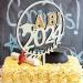 Abi 2024 Wooden Cake Topper Set | 3-Piece Abitur Graduation Decoration | Perfect for Graduation Parties & Celebrations - Buy Online on GoSupps.com