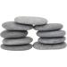 Lulonpon 10-Piece Extra Large Painting Rocks - Smooth Bulk Flat Rocks for Kids - 4-4.3 Inches Gray-Middle - Arts and Crafts Supplies - Buy Online on GoSupps.com