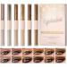 Liquid Eyeshadow 6Piece Waterresistant Highly Pigmented Eye Beauty Cosmetics Liquid Eyeshadow For Women Teens Beginners Daily Travel Dating Party Work Wedding - Buy Online on GoSupps.com
