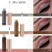 DNM Liquid Glitter Eyeliner Set - 3 Colors Metallic Sparkle Dark Silver Brown Gold Red - Eye Makeup Glue for Eyes - 3Pcs - Buy Online on GoSupps.com