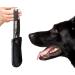 Dingo gear dog toys biters manual work made of generous leather strong for training ipo agility and just fun s00226 black 6 x 15 cm black