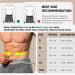 Back Brace Posture Corrector for Men & Women - Adjustable Full Back Support Pain Relief for Neck Shoulder & Back - Medium Obsidian - Buy Online on GoSupps.com
