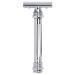Merkur Heavy Duty Long Barber Pole Safety Razor, Chrome