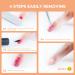 Gel Nail Polish Remover 2 Pack - Fast & Safe Manicure Removal Solution - Buy Online on GoSupps.com