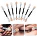 SOESFOUFU 20pcs Latex Eye Shadow Stick Makeup Double-ended Eye Shadow Brush Sponge Plastic - Buy Online on GoSupps.com