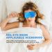 CandyFouse 2 Pack Gel Eye Mask - Reduce Dark Circles - Reusable Cold/Hot - Plush Fabric - Women Eye SPA - Stress Relief - Beauty Care - Blue (2PCS) - Buy Online on GoSupps.com