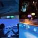 Moxled Underwater Lights - 13 LED RGB Pool Lights with Remote Control | Waterproof Magnetic Decor for Pool Fountain Pond Aquarium & Parties - 4 Pack - Buy Online on GoSupps.com