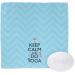 YouCustomizeIt Keep Calm & Do Yoga Washcloth Square (12" x 12")