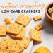 HighKey Cheddar Cheese & Sea Salt Almond Flour Crackers - Gluten Free Keto Snacks with Low Carb & Sugar Free Protein Crisps - Healthy Diet & Diabetic Friendly - Buy Online on GoSupps.com