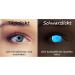 Shop Bright Blue Halloween 'The Purge' UV Contact Lenses | Invisible Daylight Effect | Glowing Blue Costume Accessory - 1 Pair - Buy Online on GoSupps.com