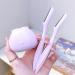 Niceram Eyebrow Razor - 2 PCs Portable Multi-Purpose Hair Removal Tool for Men & Women - Purple Dermaplane Shaving Tool - Buy Online on GoSupps.com