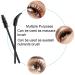 300 Pcs Disposable Mascara Wand Eyelash Brush - Black | EyeLash Extension Supplies - Buy Online on GoSupps.com