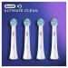 Oral-B iO Ultimate Clean Electric Toothbrush Head  Twisted & Angled Bristles for Deeper Plaque Removal  Pack of 4  Suitable for Mailbox  White 4 Count (Pack of 1)