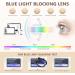 Buy EASY READ 3 Pairs Women's Reading Glasses - Blue Light Blocking Anti-UV Spring Hinge - Black Pink Beige 2.0x - Buy Online on GoSupps.com