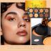 Cream Contour Palette 8 Smudge-Proof Waterproof Face Makeup - Face Contouring Palette - For Women Girls Adults Friends and Girlfriends - Buy Online on GoSupps.com
