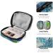 Buy Beautiful Peacock Travel Pill Organizer | 7-Day Weekly Pill Box & Vitamin Holder for Easy Medicine Management - Buy Online on GoSupps.com