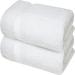 Infinitee Xclusives Premium White Bath Sheets Towels 2 Pack - 35x70 Extra Large, 100% Soft Cotton - Hotel & Spa Quality, Absorbent Oversized Towels - Buy Online on GoSupps.com