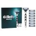 Gillette Mach3 wet razor men razor + 8 razor blades with 3-blade gift men razor + 8 razor blades single