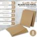 8-Pack 11x14x1/4 MDF Boards - Ideal for Carpentry, Interior Design, Crafts - Smooth Unfinished Sides, Sanded Edges - Buy Online on GoSupps.com