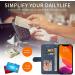 Premium PU Leather Wallet Case for Huawei Mate 20 Lite - Haygdz Card Compartment Magnetic Stand Blue - Buy Online on GoSupps.com