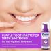 Purple Teeth Whitening Toothpaste - Stain Removal & Colour Correction - Buy Online on GoSupps.com